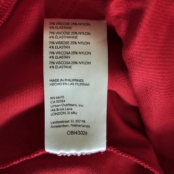 Like New ❤️ Maeve by Anthropologie Red Knit Flared Leg High Waist Pants - Picture 15 of 16